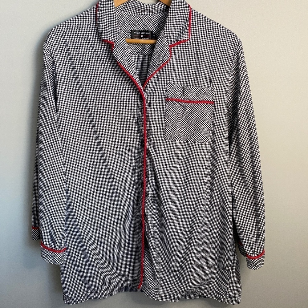 Rocky Mountain Flannel Company Women's Long Sleeve Button‎ Up Shirt/Jacket Large